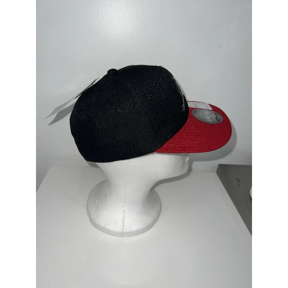 (12)Nike Jordan Jumpman Pro Cap Child 4-7 Black Red Snapback Hat New